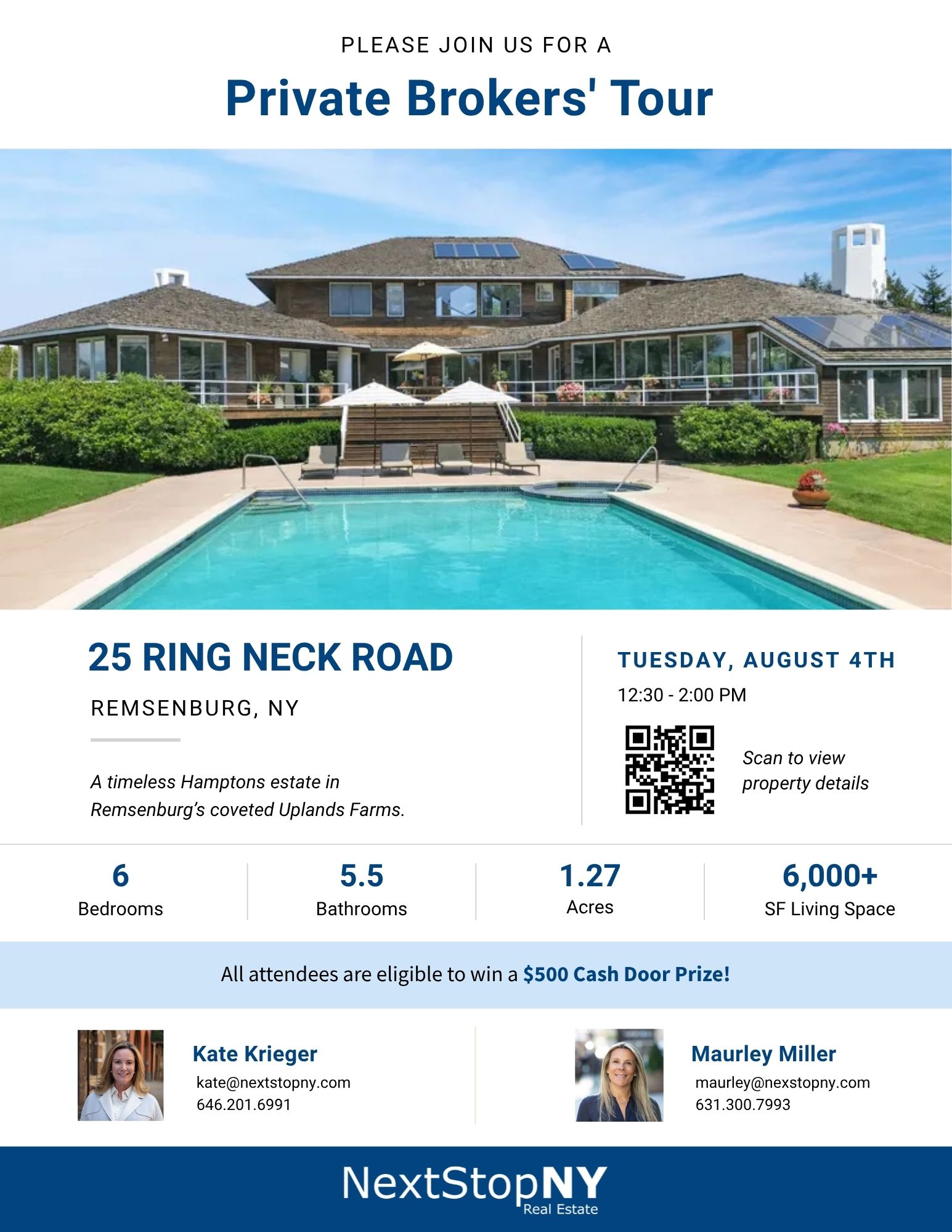 NextStopNY private brokers tour invitation